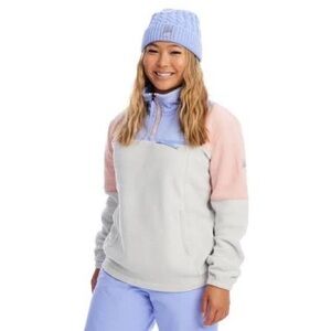 Roxy x Chloe Kim Women's Pastel Fleece Mid Layer Size S Worn Once